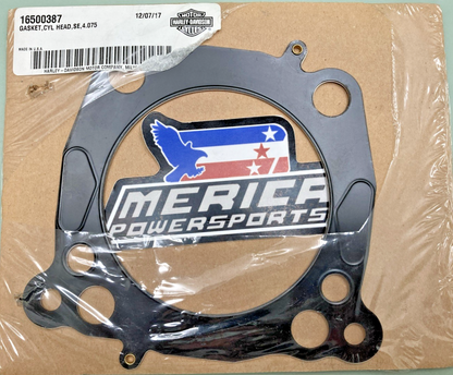 NEW GENUINE HARLEY DAVIDSON 16500387 CYLINDER HEAD GASKET