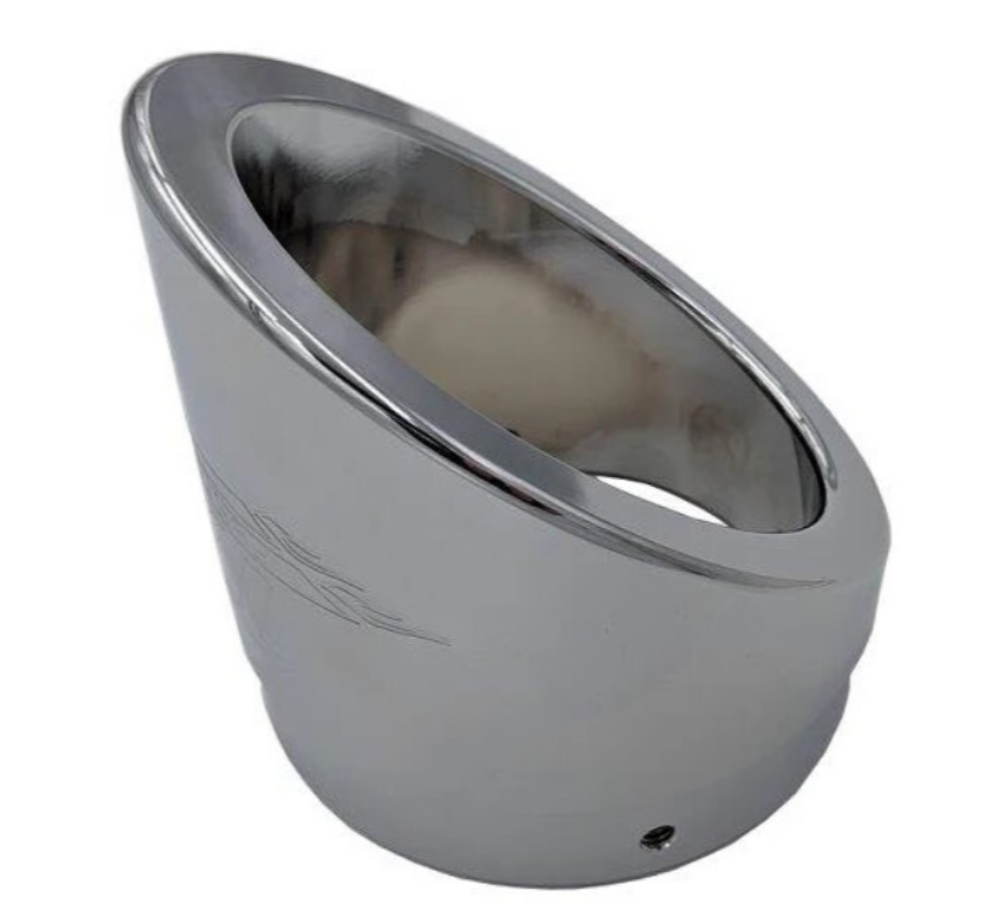NEW GENUINE D&D 604-12ECAP30 INTERCHANGEABLE MUFFLER END CAP 4" 30 DEGREE CUT