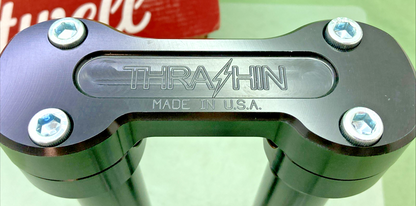 NEW GENUINE THRASHIN SUPPLY CO 0602-1244 HOLE SHOOT RISERS 8"