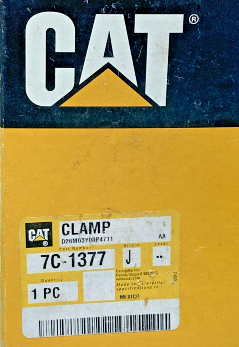 NEW GENUINE CAT 7C-1377 CLAMP