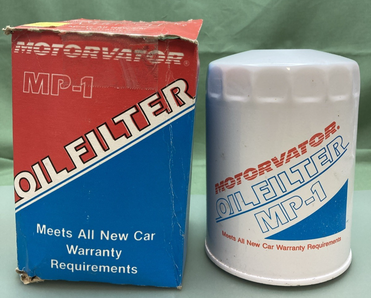 NEW GENUINE MOTORVATOR MP-1 OIL FILTER