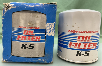 NEW GENUINE MOTORVATOR K-5 OIL FILTER
