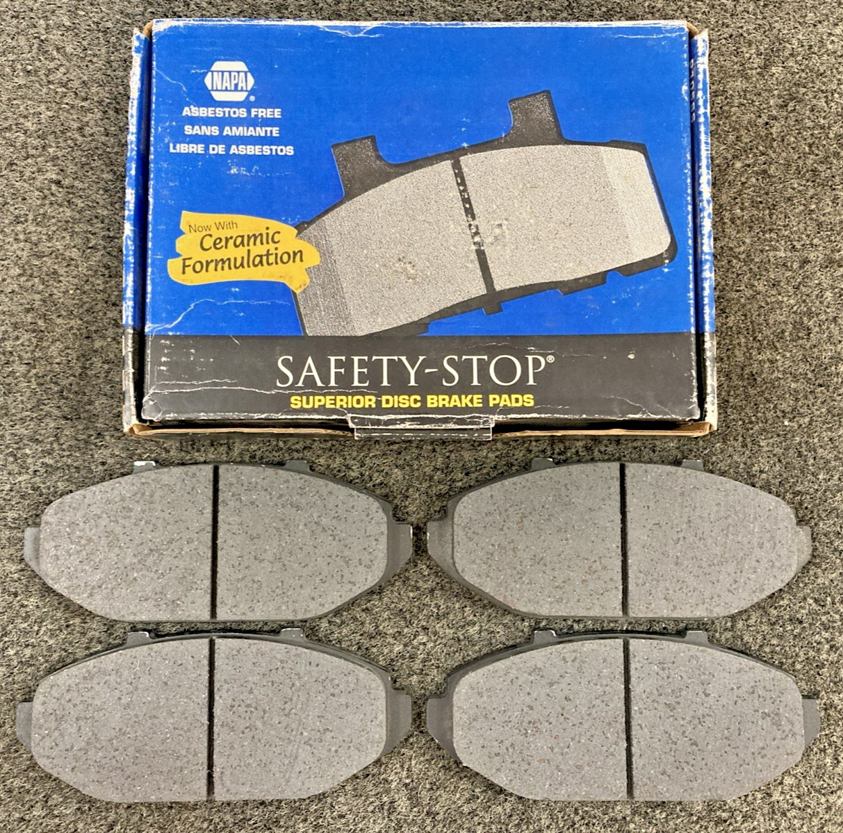 NEW GENUINE NAPA SS-7617X SUPERIOR DISK BRAKE PADS