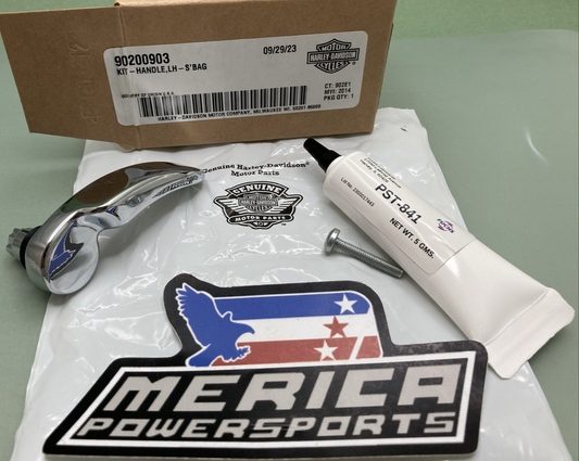 NEW GENUINE HARLEY DAVIDSON 90200903 SADDLEBAG LATCH LEVER (LH), TOURING 14-24