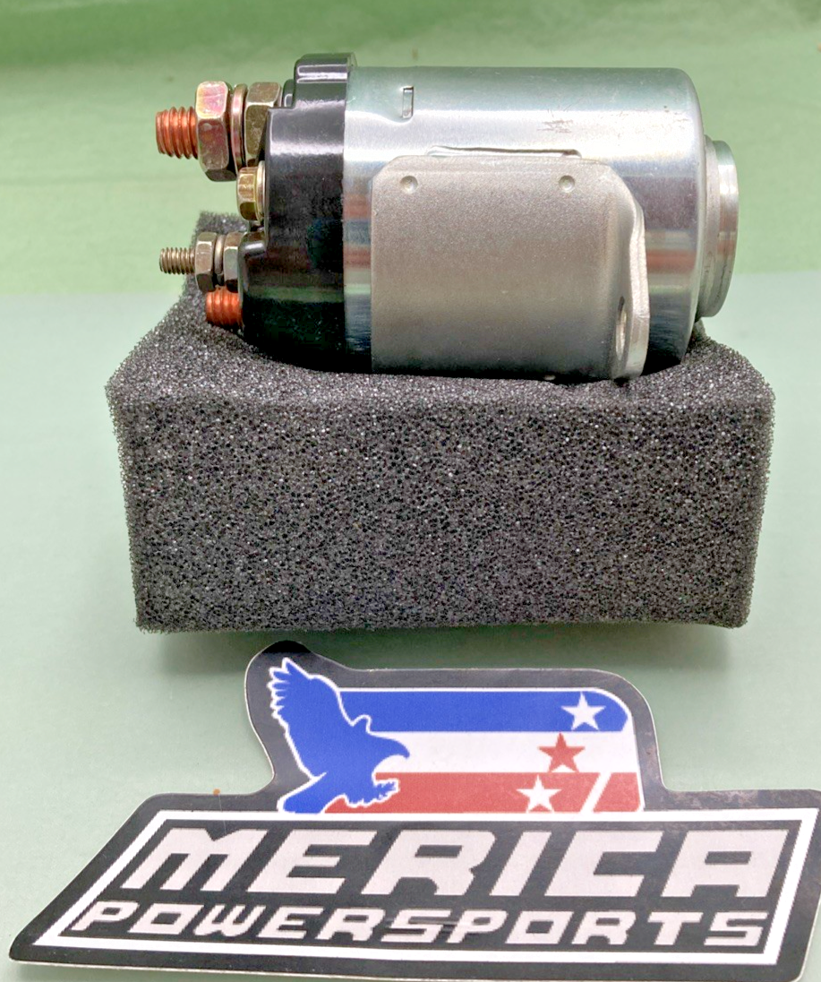 NEW GENUINE HARLEY DAVIDSON 31489-79B CHROME STARTER SOLENOID