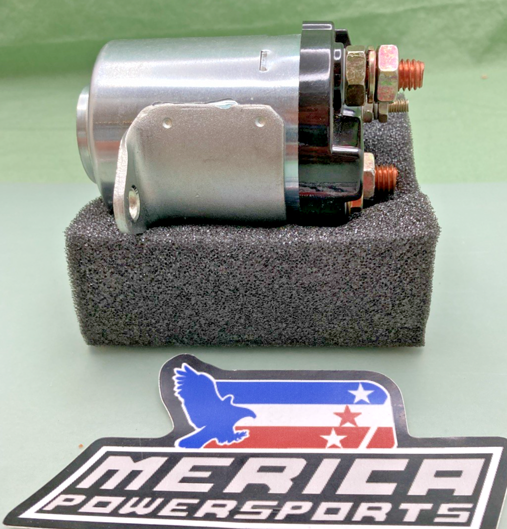 NEW GENUINE HARLEY DAVIDSON 31489-79B CHROME STARTER SOLENOID