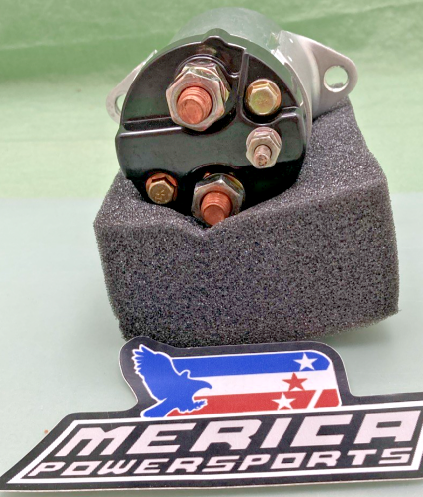 NEW GENUINE HARLEY DAVIDSON 31489-79B CHROME STARTER SOLENOID