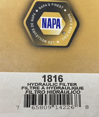NEW GENUINE NAPA 1816 HYDRAULIC FILTER