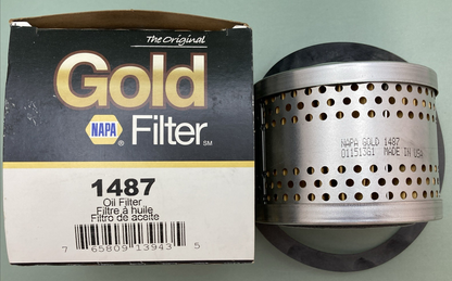 NEW GENUINE NAPA 1487 OIL FILTER