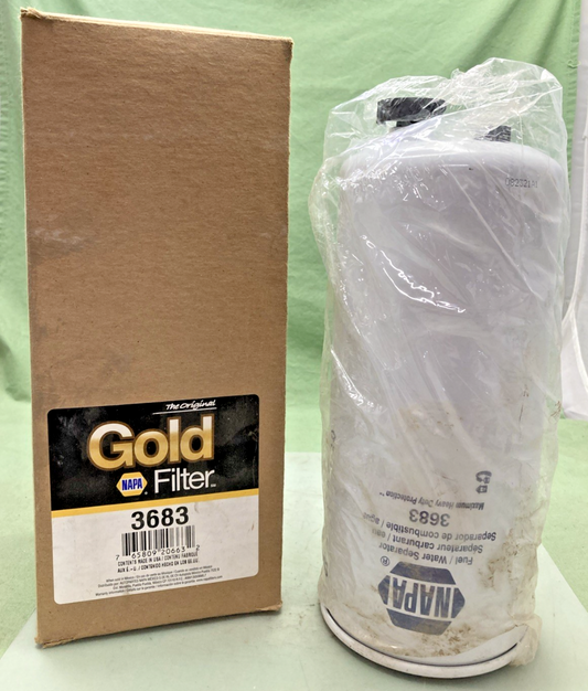 NEW GENUINE NAPA 3683 FUEL/WATER SEPARATOR