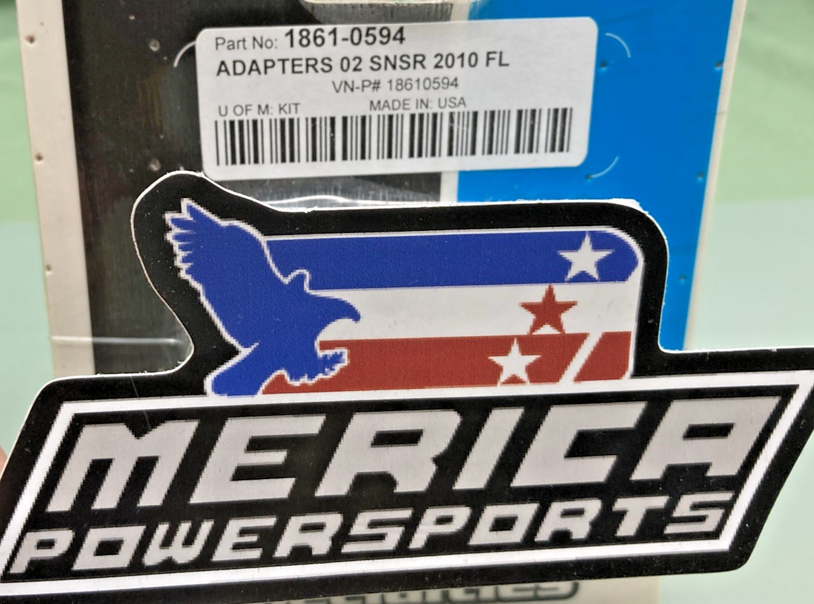 NEW GENUINE DRAG SPECIALTIES 1861-0594 SENSOR ADAPTERS