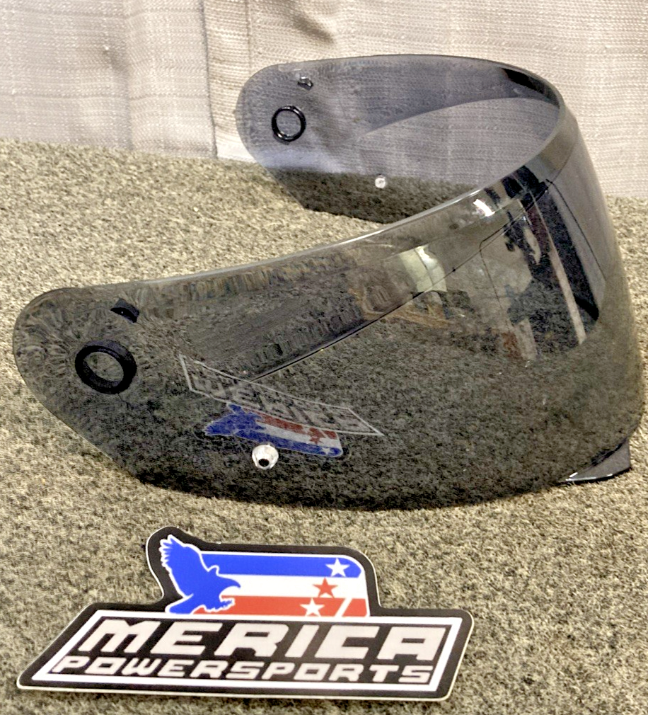 NEW GENUINE HJC HELMETS 1612-213 SHIELD, HJ-33 ANTI-FOG PINLOCK  - SMOKE