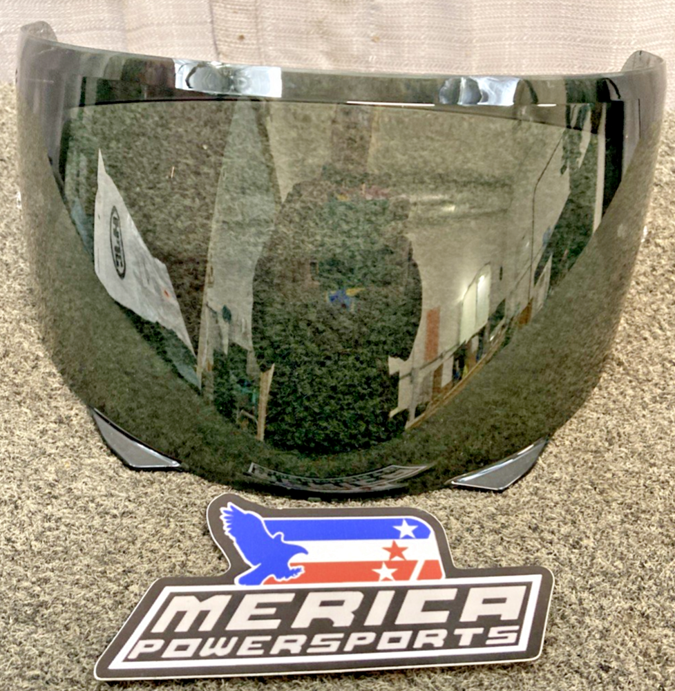 NEW GENUINE HJC HELMETS 1612-215 SHIELD, HJ-33 ANTI-FOG PINLOCK  - DARK SMOKE