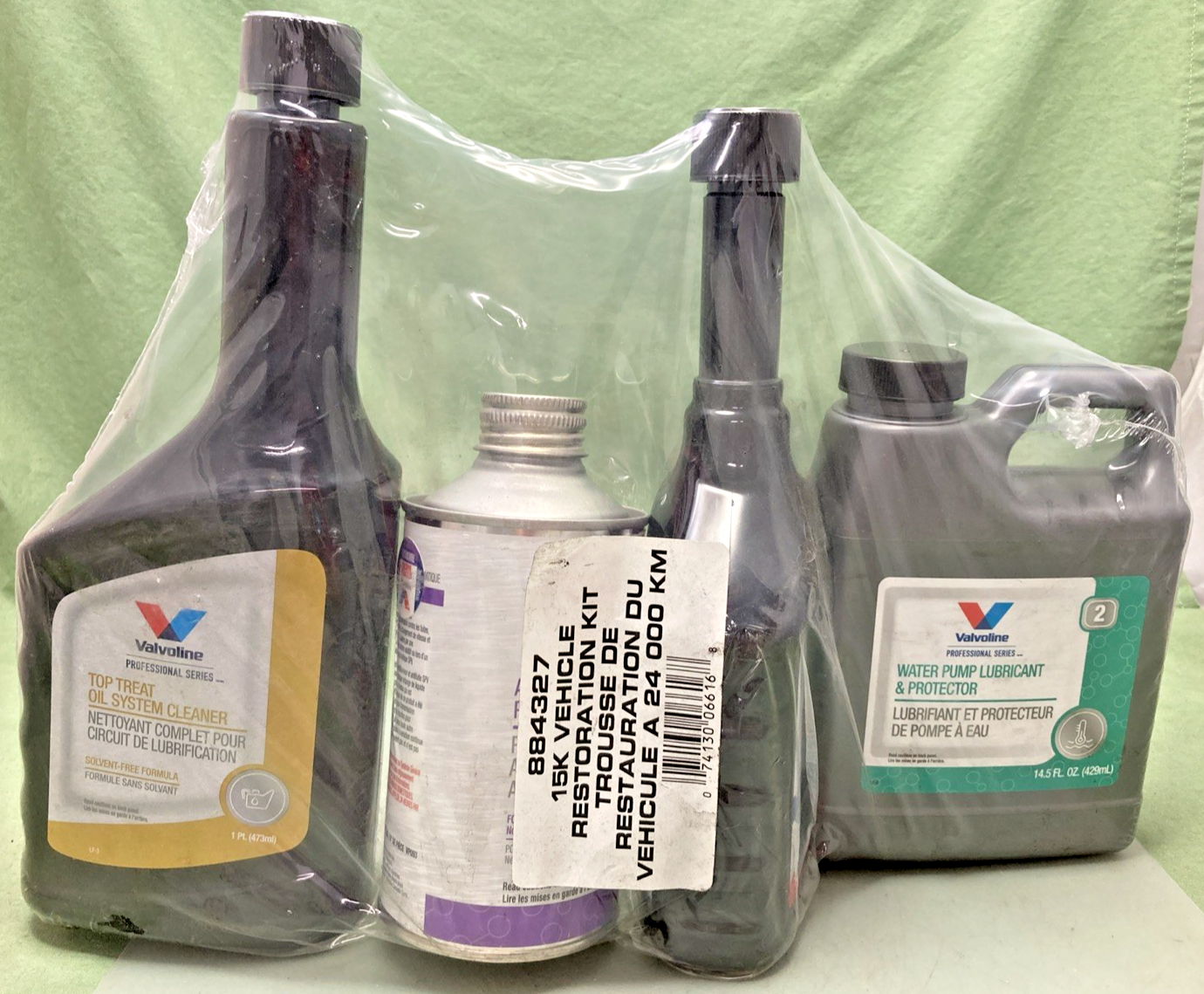 NEW GENUINE VALVOLINE 884327 15K VEHICLE RESTORATION KIT