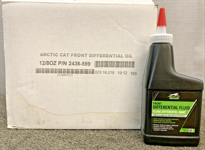 NEW GENUINE ARCTIC CAT 2436-599 Front Differential Fluid 8oz.