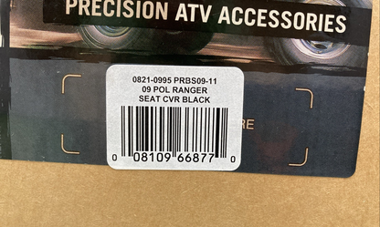 NEW GENUINE MOOSE UTILITY 0821-0995 Polaris Ranger Black Seat Cover PRBS09-11