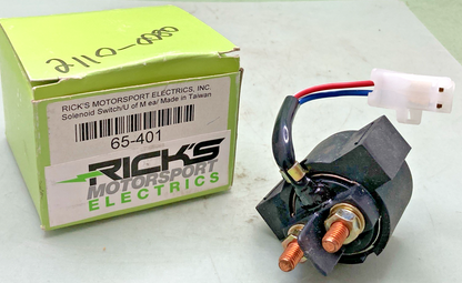 NEW GENUINE RICK'S MOTORSPORT ELECTRICS 65-401 SOLENOID SWITCH