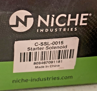 NEW GENUINE NICHE C-SSL-0015 STARTER SOLENOID RELAY SWITCH FOR KAWASAKI