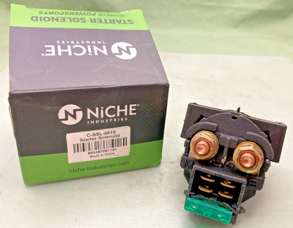 NEW GENUINE NICHE C-SSL-0015 STARTER SOLENOID RELAY SWITCH FOR KAWASAKI