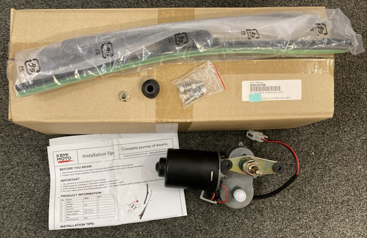 NEW GENUINE KEMIMOTO X002JS0TDB UTV ELECTRIC WINDSHIELD WIPER MOTOR KIT