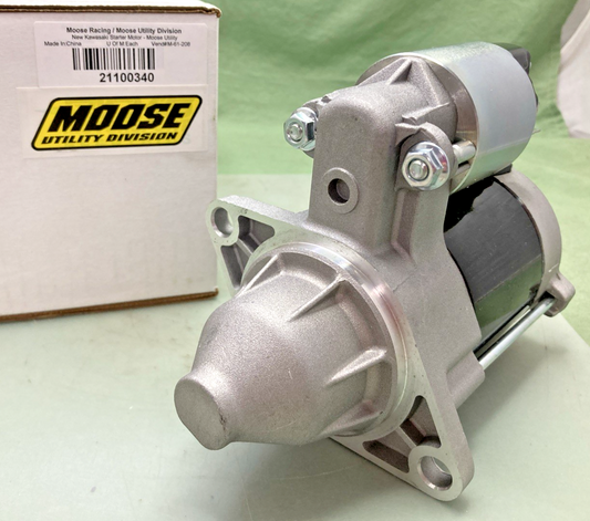 NEW GENUINE MOOSE UTILITY DIVISION 2110-0340 STARTER MOTOR FOR KAWASAKI