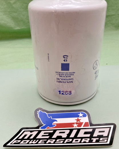 NEW GENUINE NAPA 1268MP GOLD OIL FILTER SPIN ON 5.2 X 3.69 X 11/8-16INCH TH