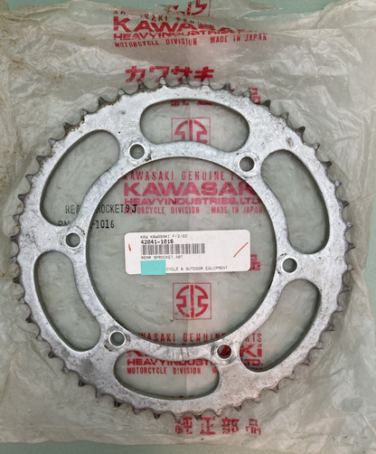 GENUINE KAWASAKI 42041-1016 REAR SPROCKET, 48T