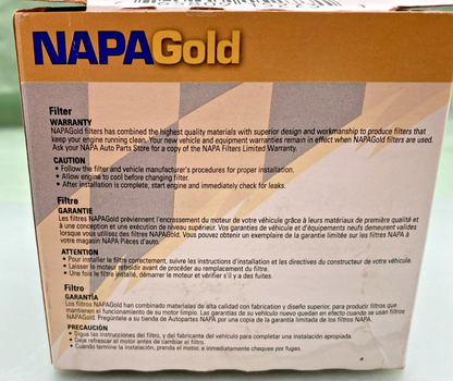 NEW GENUINE NAPA 3386 GOLD FUEL FILTER