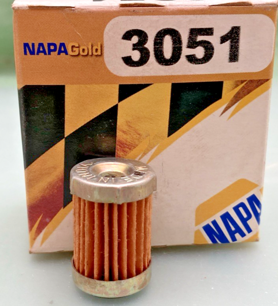 NEW GENUINE NAPA 3051 GOLD FUEL FILTER