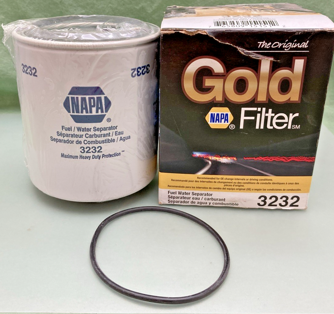 NEW GENUINE NAPA 3232 GOLD FUEL FILTER