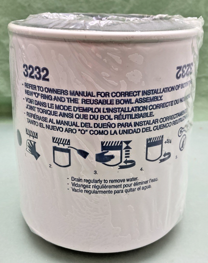 NEW GENUINE NAPA 3232 GOLD FUEL FILTER