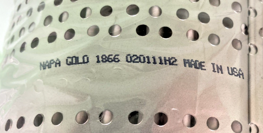 NEW GENUINE NAPA 1866 GOLD HYDRAULIC OIL FILTER - INDUSTRIAL