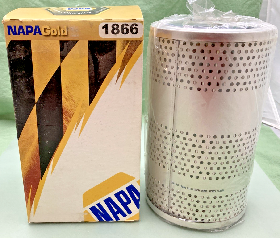 NEW GENUINE NAPA 1866 GOLD HYDRAULIC OIL FILTER - INDUSTRIAL