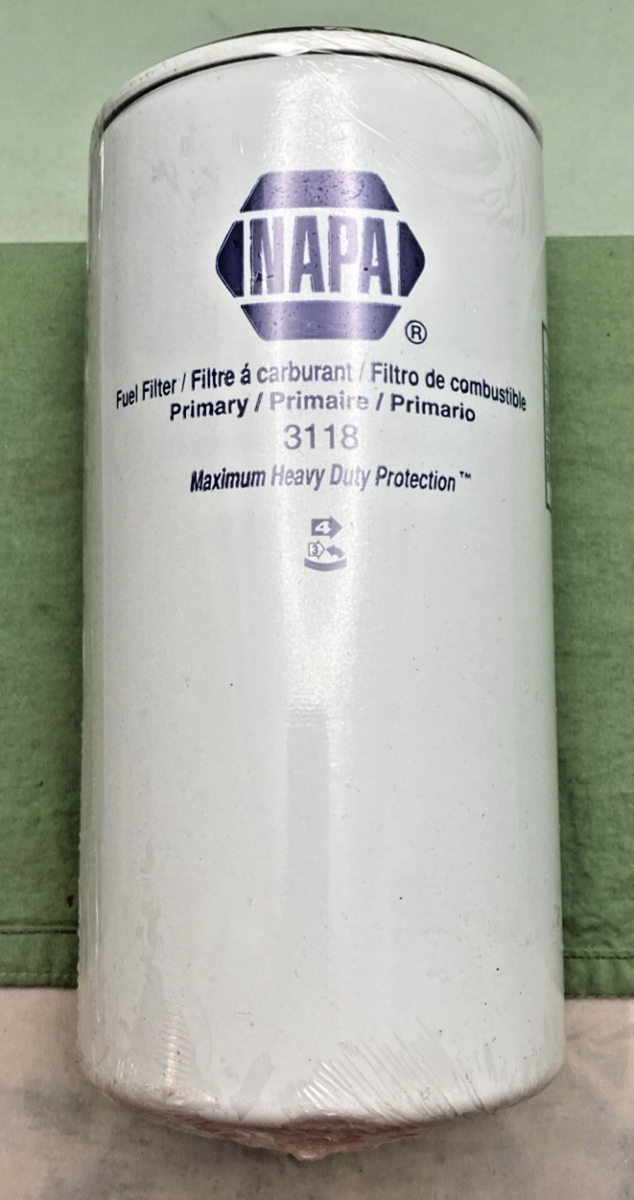 NEW GENUINE NAPA 3118 GOLD FUEL FILTER