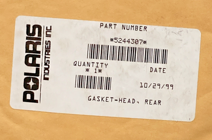 NEW GENUINE POLARIS 5244307 REAR GASKET HEAD