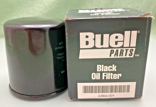 NEW GENUINE BUELL 63806-00Y BLACK OIL FILTER