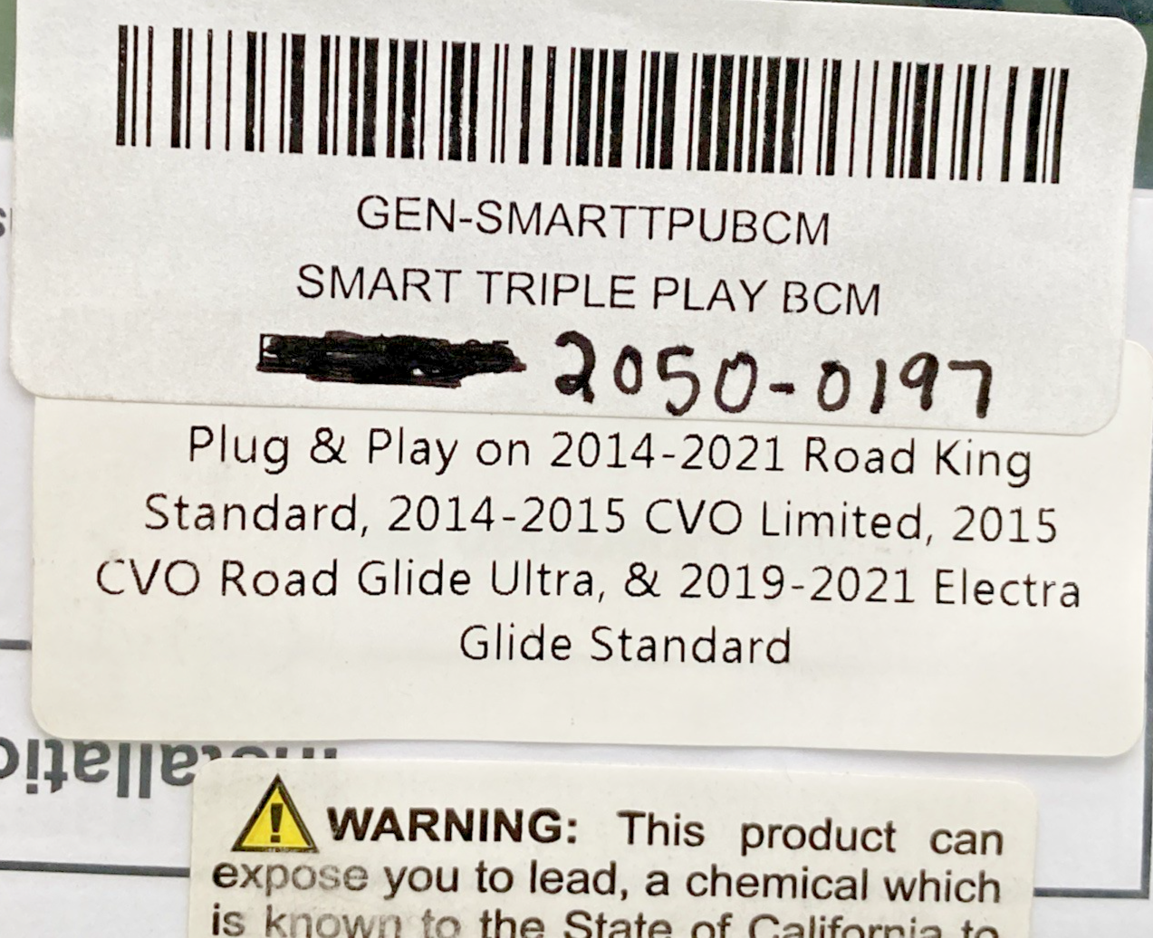 NEW GENUINE CUSTON DYNAMICS 2050-0197  SMART TRIPLE PLAY SIGNAL CONVERSION MODUL