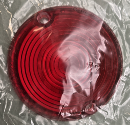 NEW GENUINE CHRIS PRODUCTS CH-8395R FLAT LENS TURN SIGNAL-DOUBLE FILAMENT/RED