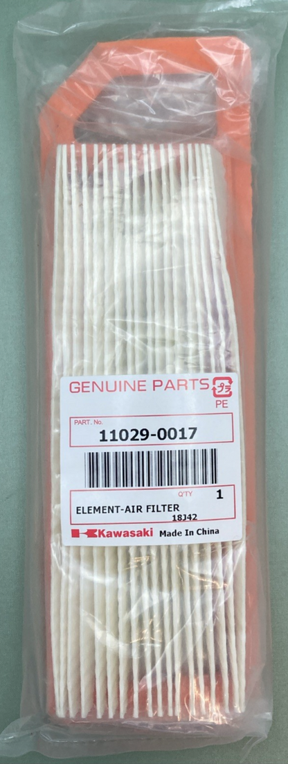 NEW GENUINE KAWASAKI 11029-0017 ELEMENT- AIR FILTER