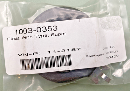 NEW REPLACES S&S CYCLE 1003-0353 FLOAT, WIRE TYPE, SUPER