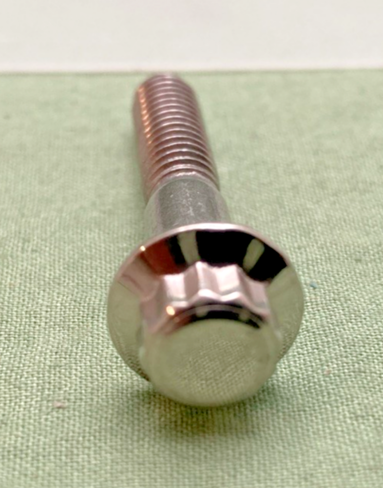 QTY 7 NEW  HARLEY DAVIDSON 018901205HD 5/16"-18-1.0" SS Front Brake Rotor Bolts