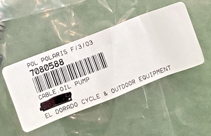 NEW REPLACES POLARIS 7080588 OIL PUMP CABLE