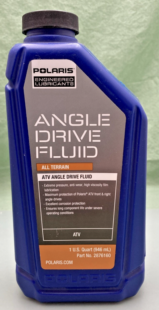 NEW GENUIN POLARIS 2876160 ATV ANGLE DRIVE FLUID, 1 QUART (946 ML)