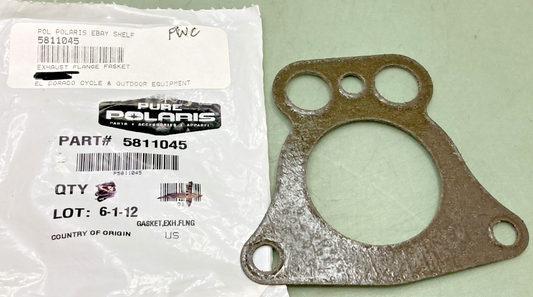 NEW GENUINE POLARIS 5811045 FLANGE EXHAUST GASKET