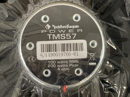 NEW GENUINE ROCKFORD FOSGATE TMS57 COAXIAL SPEAKER 5x7