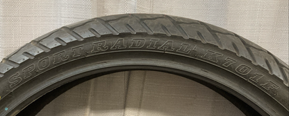 NEW GENUINE DUNLOP SPORT RADIAL K701F 120/70R18 59V TL M/C FRONT TIRE
