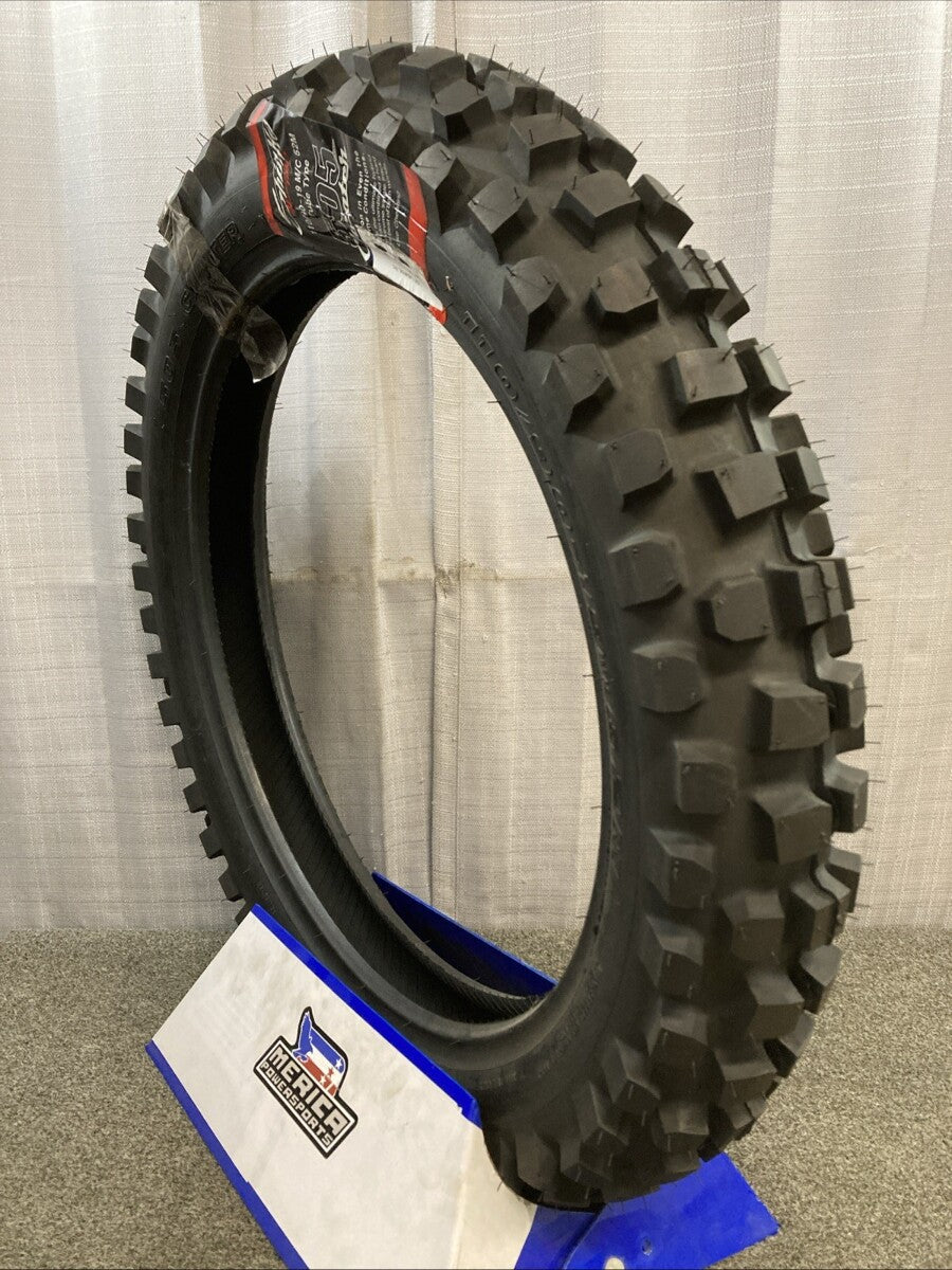 NEW GENUINE SHINKO 505 CHEATER 110/90-19 62M TT OFFROAD REAR M/C TIRE