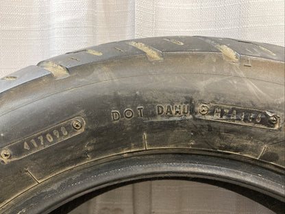 DUNLOP K555J 170/80-15 77H TL REAR M/C TIRE 4015-98