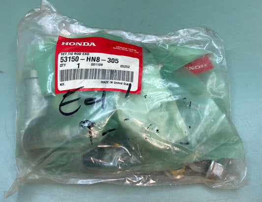 New Genuine Honda 53150-HN8-305 SET,TIE ROD END