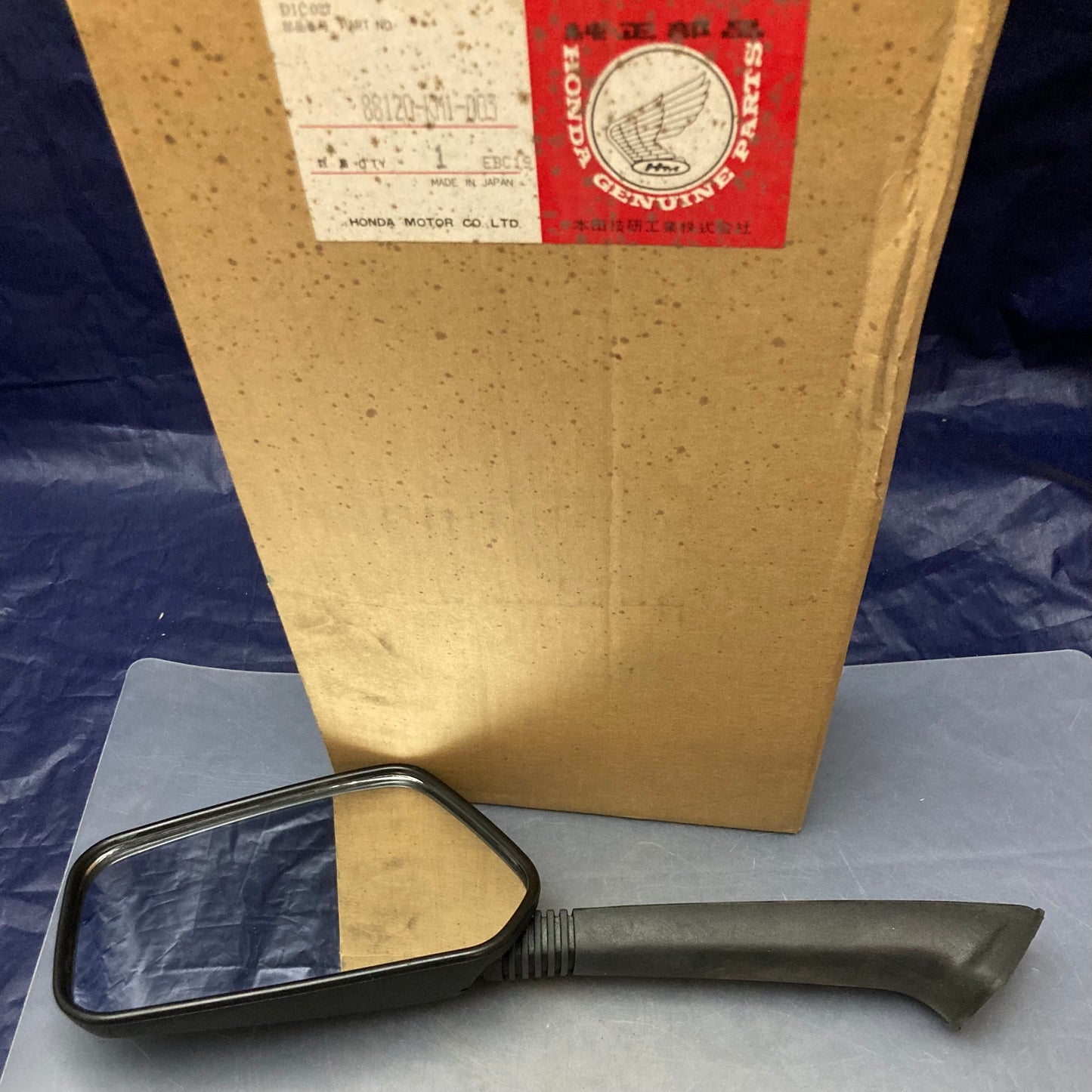 New Genuine Honda 88120-KM1-003 Rear View Mirror, Left